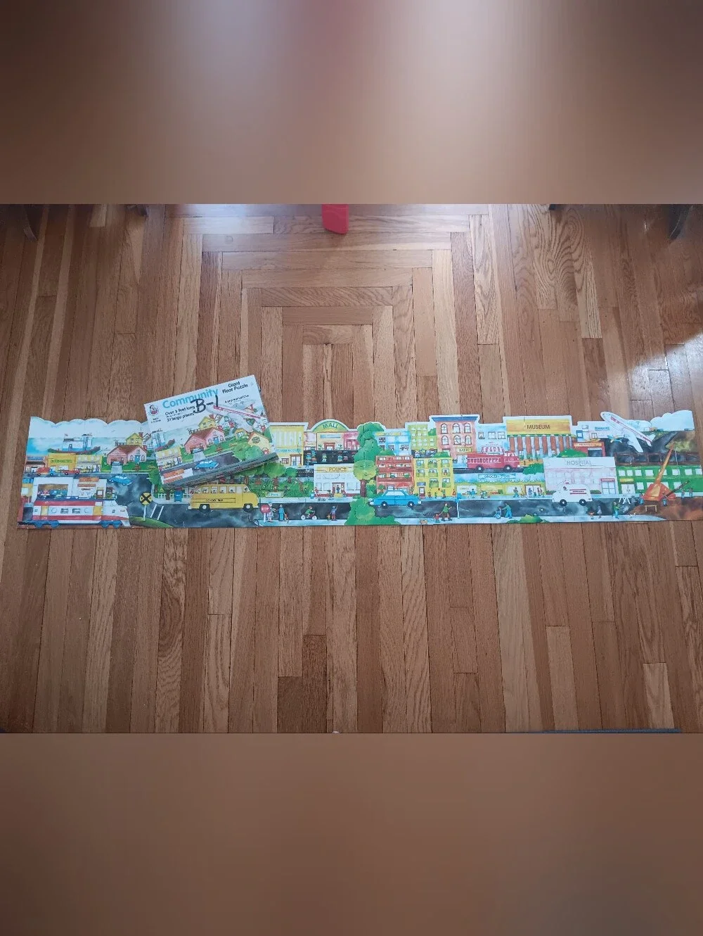 Community City Floor Puzzle  - Colorful Kids Toy